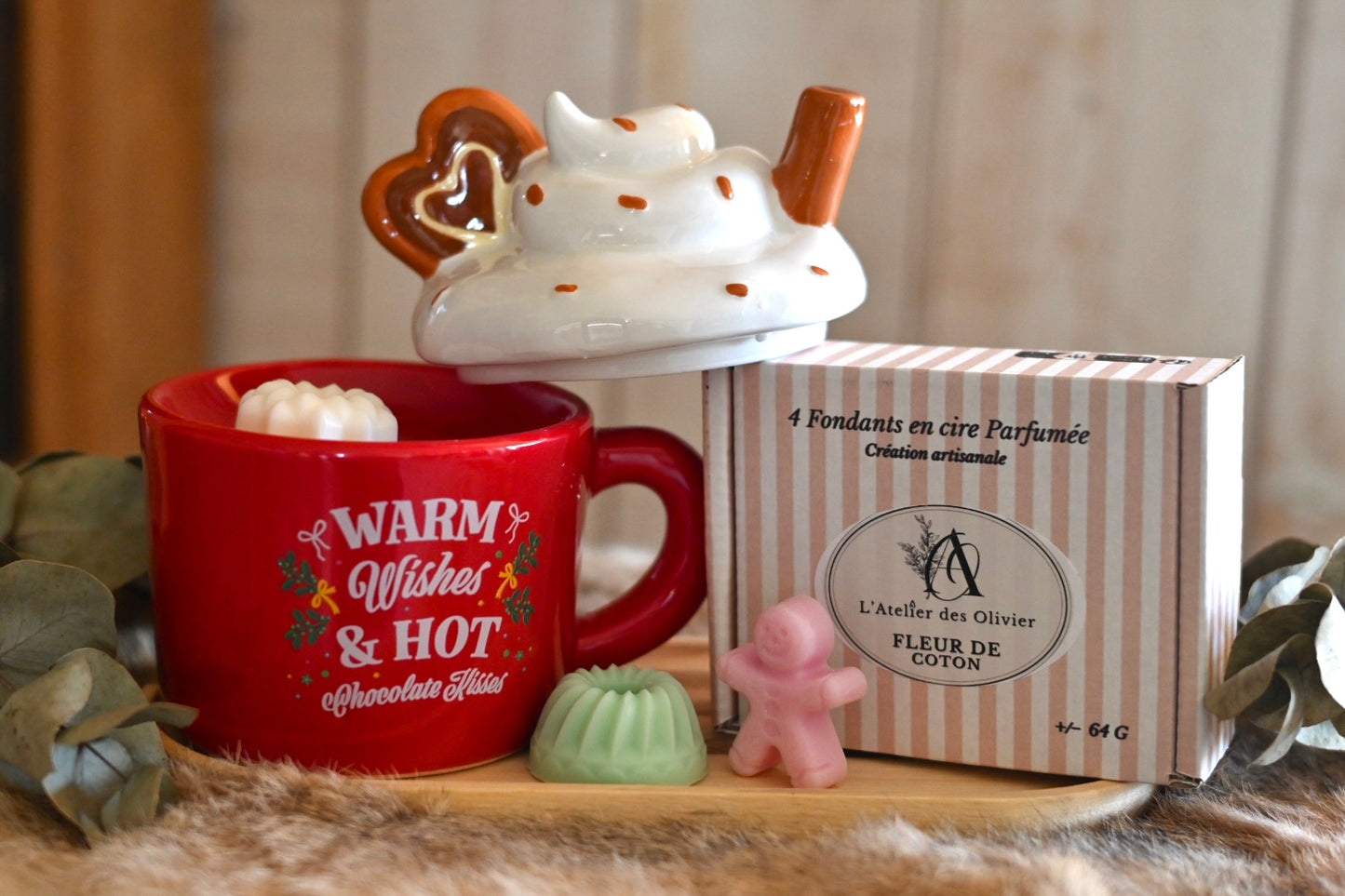 Coffret 4 Fondants Parfumés